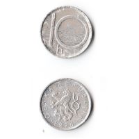 10 геллеров Чехия 1996 года