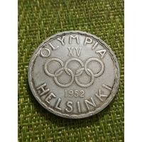 Финляндия 500 марок 1952 г.( Олимпиада. Серебро. )