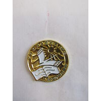 Значок. Знак. Могилев. "Гимназия 2".