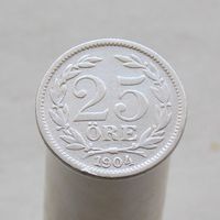 Швеция 25 эре 1904