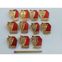 Комплект значков. Города-герои