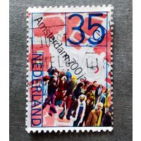 Марка Нидерланды 1975 год 700 лет Амстердаму