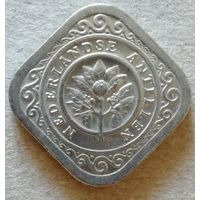 Нидерландские Антильские острова 5 центов, 1967 г., KM# 6  ю