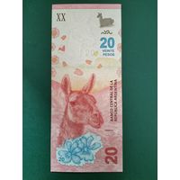 20 песо Аргентина.