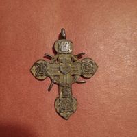 Крестик старинный штурвал