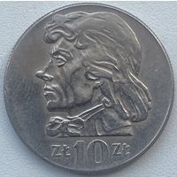 Польша 10 злотых 1973 г. Тадеуш Костюшко