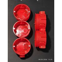 Коробка уст. наборная СП в бетон c с/р 10180C ТУСО 65х40мм