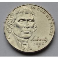 США, 5 центов 2006 г. Р