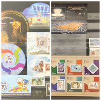 Россия. Сборный лот 3: блоков и марок. Весь материал негашеный**. Аукцион с рубля без минимальной цены.