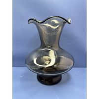 Ваза темное стекло