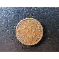 Ангола. 50 центавос. 1955. С 20 копеек. Распродажа коллекции. Смотрите другие лоты.