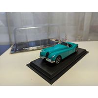 Jaguar XK120 1:43 машинка металлическая ягуар модель автомобиля коллекционная