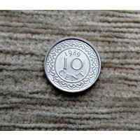 Werty71 Суринам 10 центов 1989