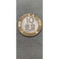 Кения 10 шиллинг 1997