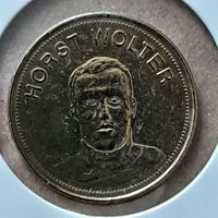 Футбольный жетон. Germany (1969). National Football Teams. Horst Wolter.