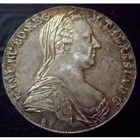 Талер Мария Терезия 1780 Рестрайк, пруф