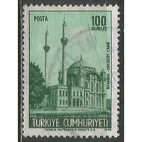 Турция. Мечеть Ортакей в Стамбуле. 1968г. Mi#2118.