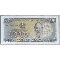 Банкнота 1988 Вьетнам 1000 донгов. НЕ БЫЛА В ОБОРОТЕ.