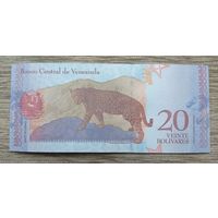 Werty71 Венесуэла 20 боливаров 2018 UNC банкнота