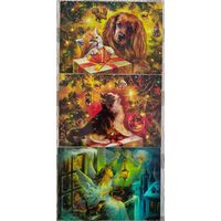 С Новым годом!Мечта котенка.Рождественское чудо.Н.Стрелкина.Украина.