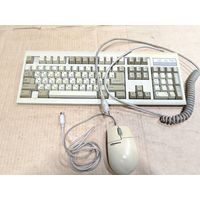 Клавиатура, мышка из 90-х.