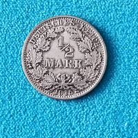 1/2 марки (1915г.) (2). (А) аUNC! Расспродажа! Смотрите и другие мои лоты!!!