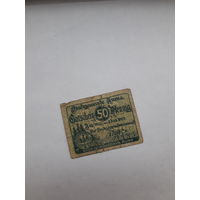 Нотгельд Германия 50 пф. 1920 Аума