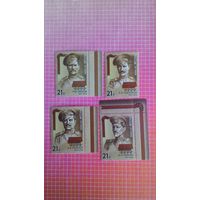 Россия, 2015. Марки серии "Герои Первой мировой войны".