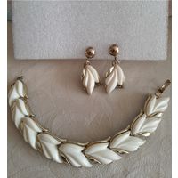 Винтажный комплект: браслет и серьги 60- х годов бренда KRAMER.