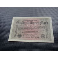Германия 50000000 50 миллионов  марок 1923