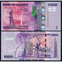Уганда 10000 шиллингов 2024 год, UNC