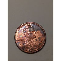 1 цент  США 2022 год