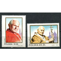 Польша - 1983 - Папа Римский Иоанн Павел II - [Mi. 2868-2869] - полная серия - 2 марки. MNH.  (Лот 53HY)-TG3P44