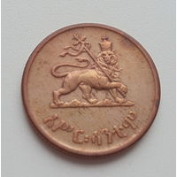 Эфиопия 10 цент 1944 год император Хайле Селассие