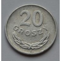Польша, 20 грошей 1961 г.