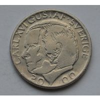 Швеция, 1 крона 2000 г.