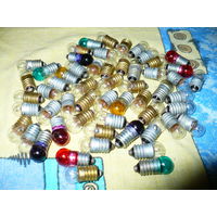 Лампочки для гирлянд на 13.5В,   50шт.  С бонусом.