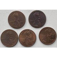 США 1 цент 2000 г. Цена за 1 шт.