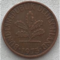 Германия 2 пфеннига 1973 г. F