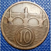Чехословакия 10 геллеров 1930 г.