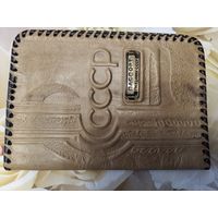 Обложка для паспорта СССР натур.кожа