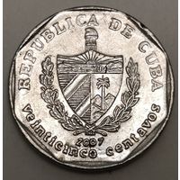 Куба 25 сентаво, 2007 (1-3-34)