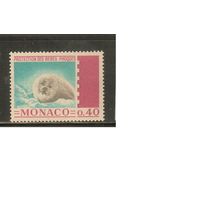 Монако-1970(Мих.959) , ** ,Фауна,  (одиночка)