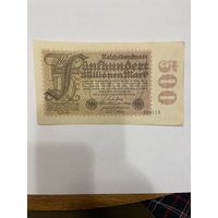 Германия 500000000 марок 1923 г. -0801