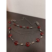 Многослойное колье ( бусы-сотуар )