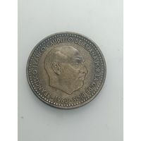 Испания 1 песета 1963 года . ( 67 )
