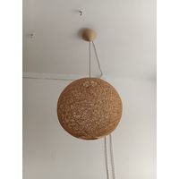 Светильник – шар плетеный