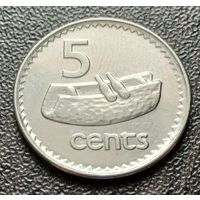 Фиджи 5 центов, 1999    ( 1-2-7 )