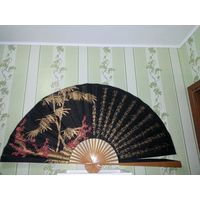 Веер большой интерьерный