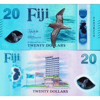 Фиджи 20 долларов образца 2026 года UNC pw127 серия АС